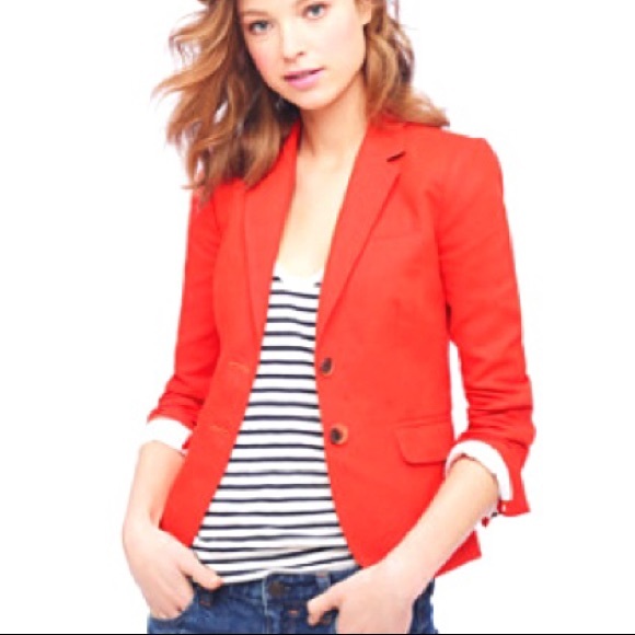 J. Crew Jackets & Blazers - J. Crew NWT Linen Schoolboy Blazer